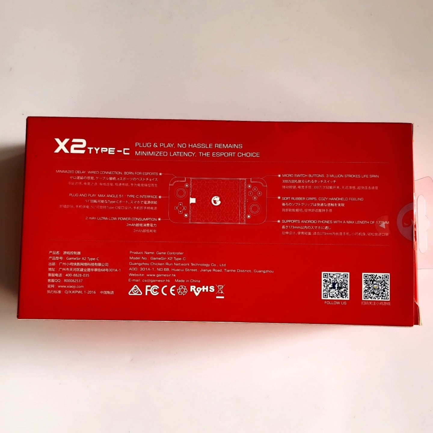 Gamesir X2 Tipo usb C