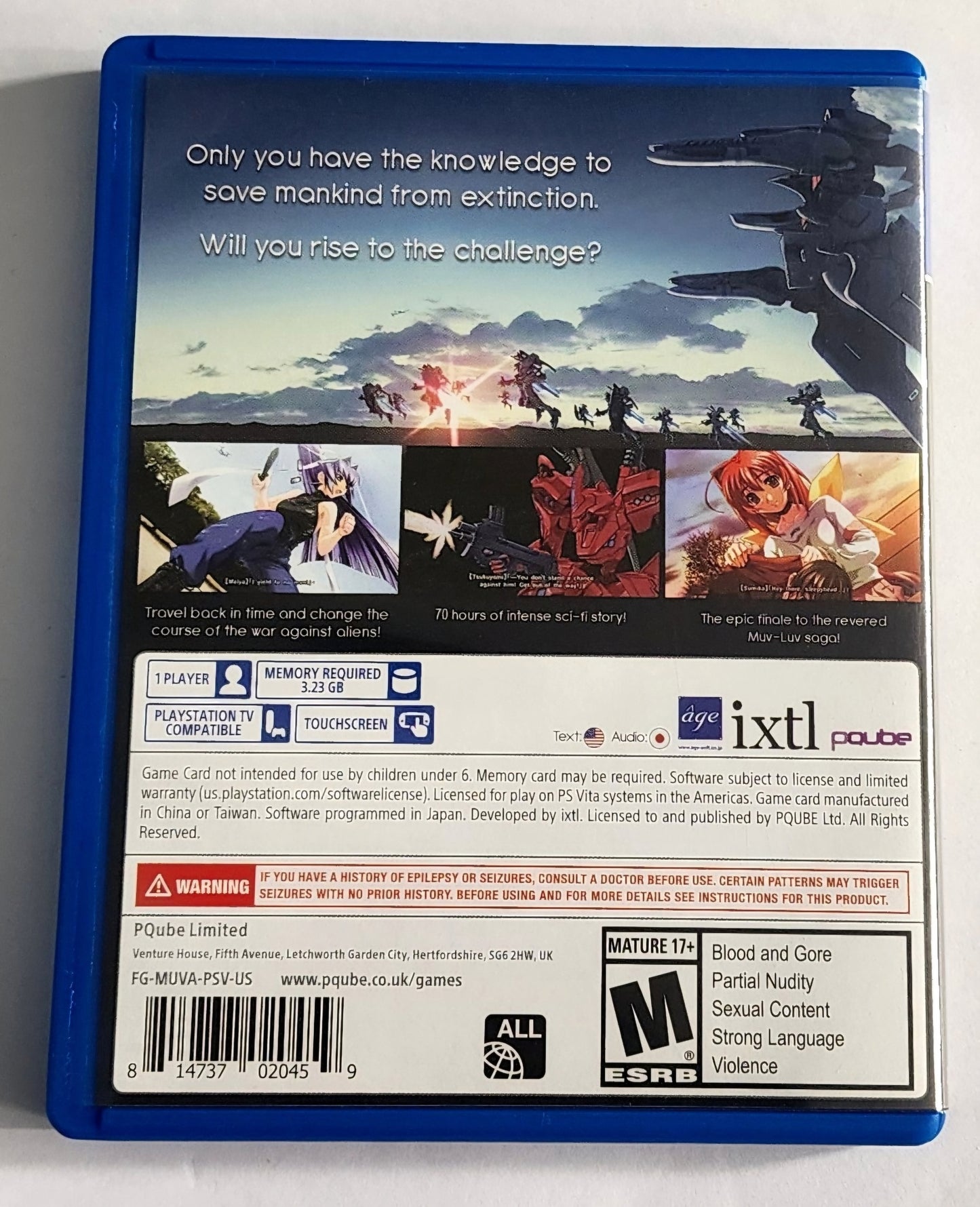 Muv Luv Alternative PSVITA