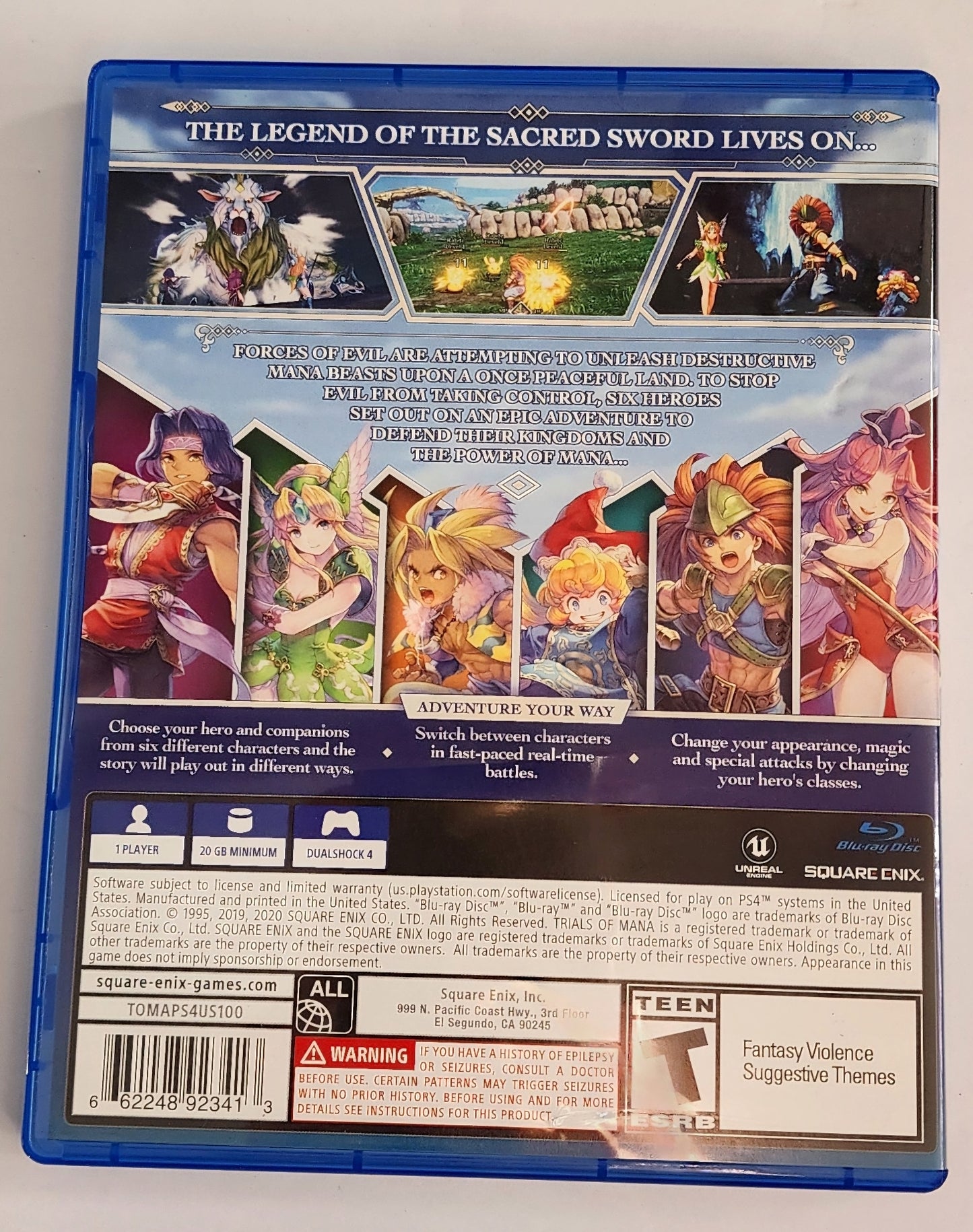 Trials of Mana PS4