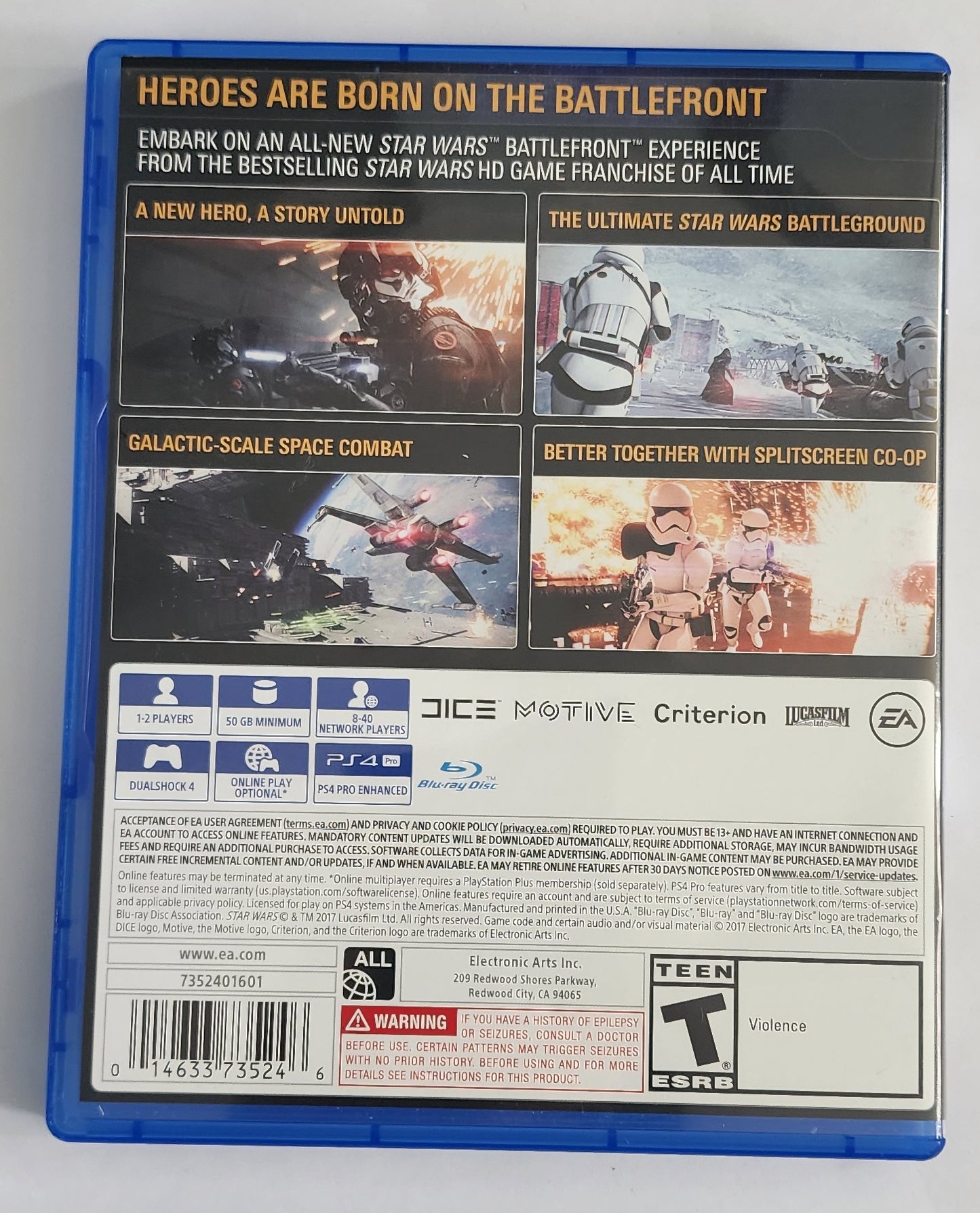 Star Wars: Battlefront II PS4