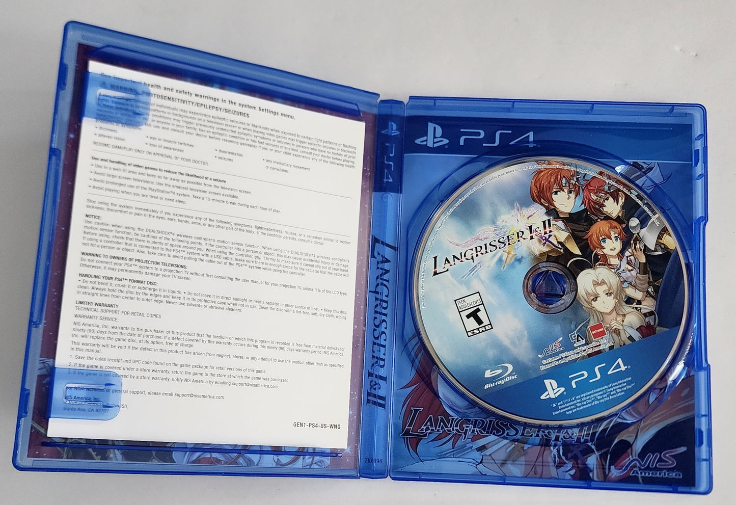 Langrisser I & II PS4
