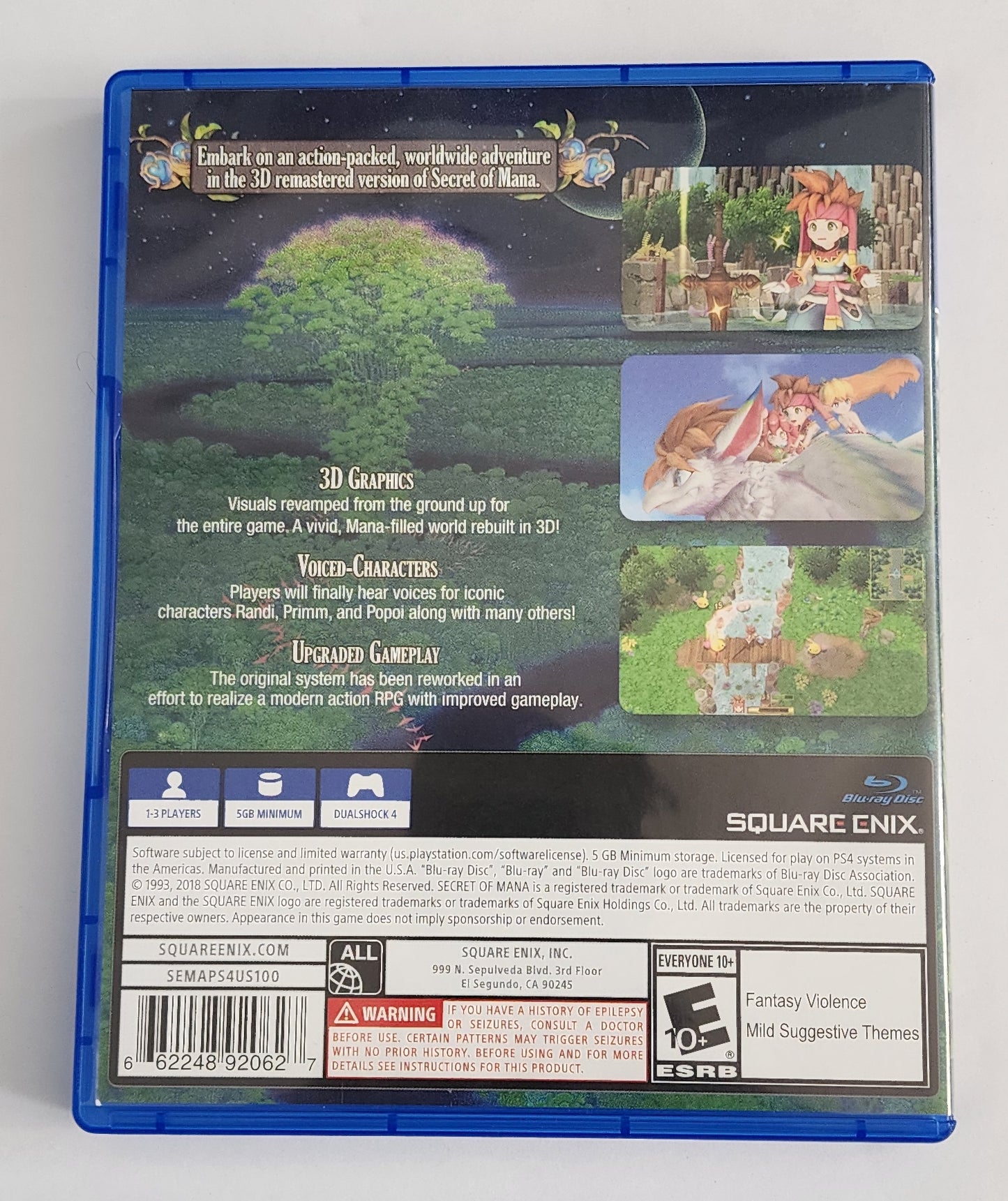 Secret of Mana PS4
