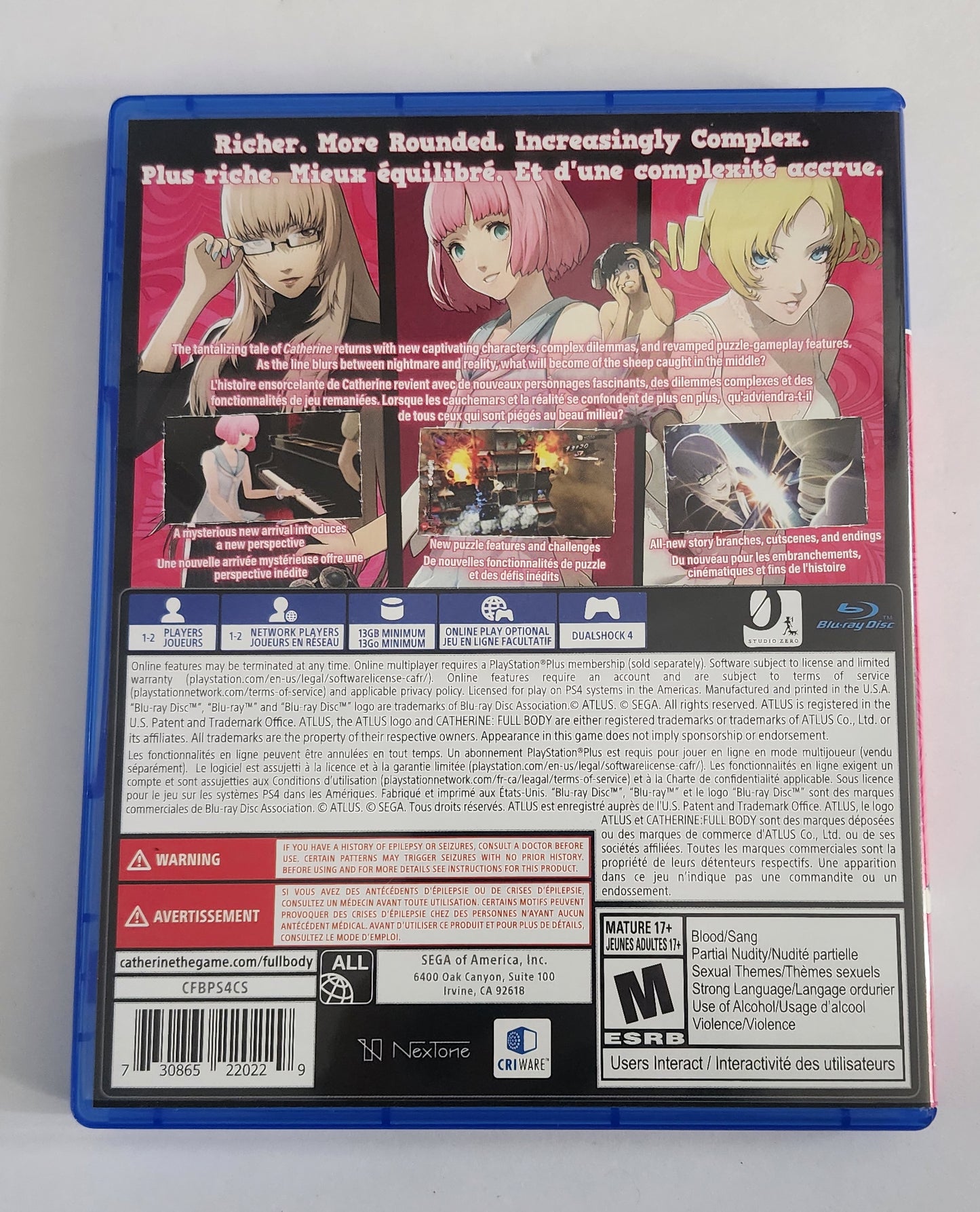 Catherine: Full Body PS4