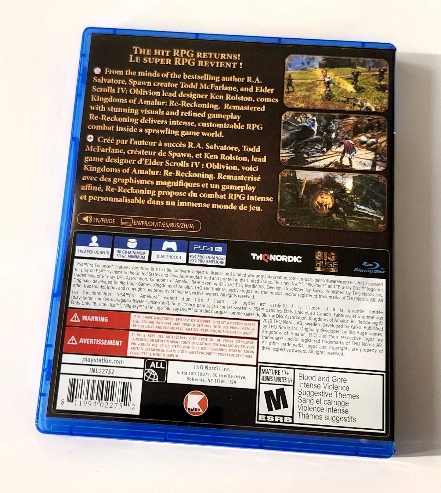 Kingdoms of Amalur: Re Reckoning PS4