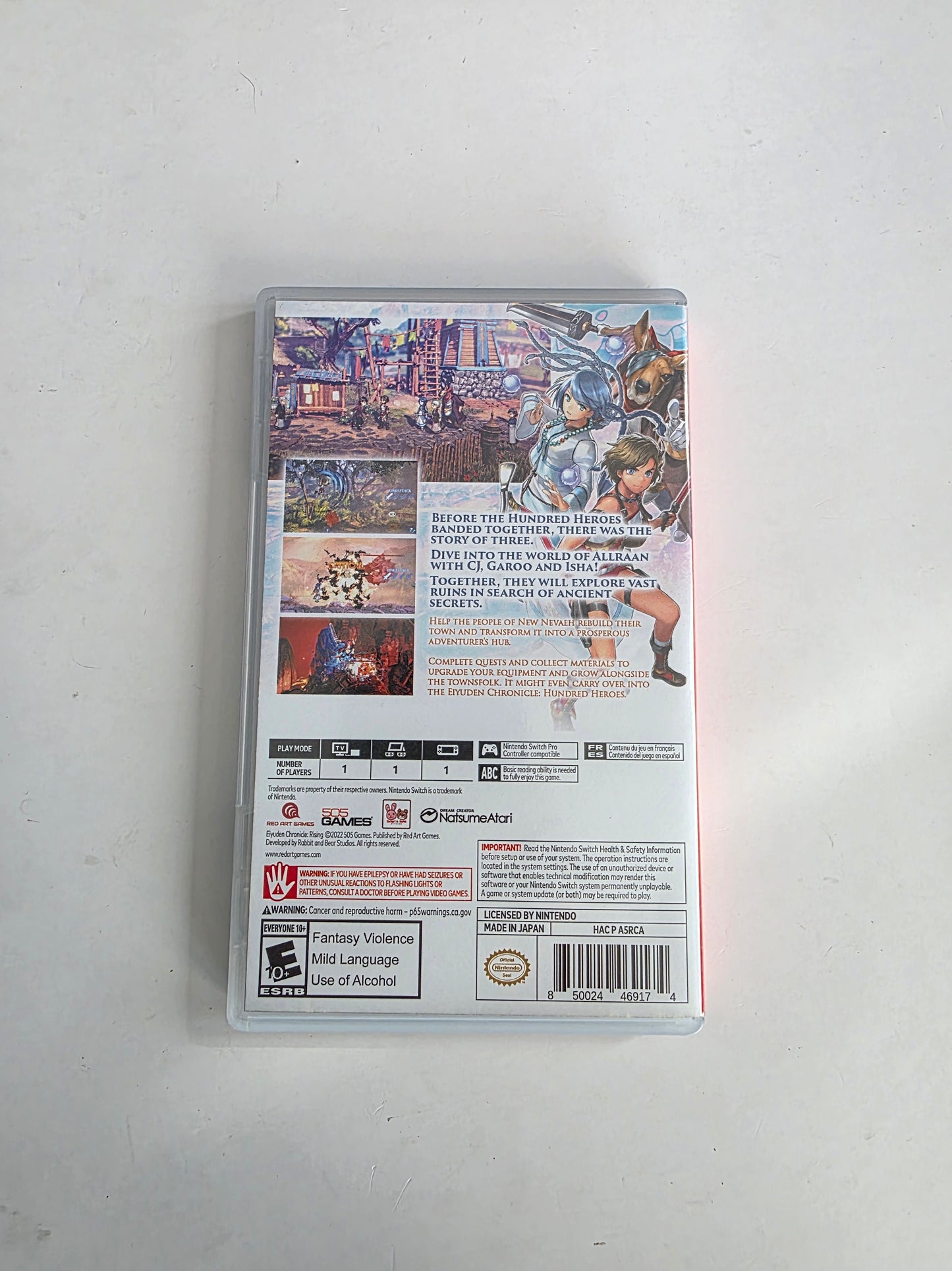 Eiyuden Chronicle Rising Switch