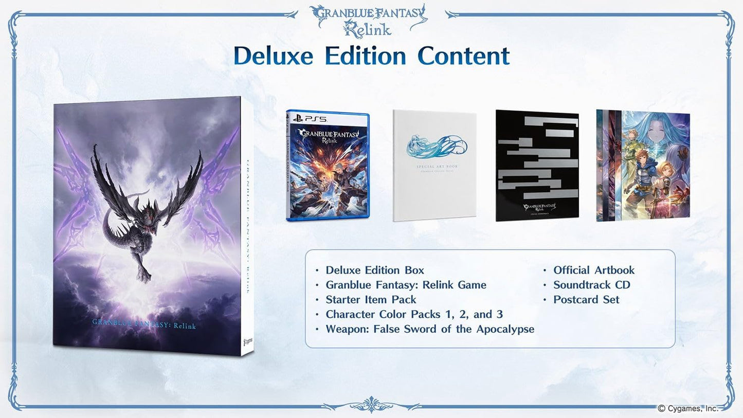 Granblue Fantasy Re:Link Deluxe Edition PS5