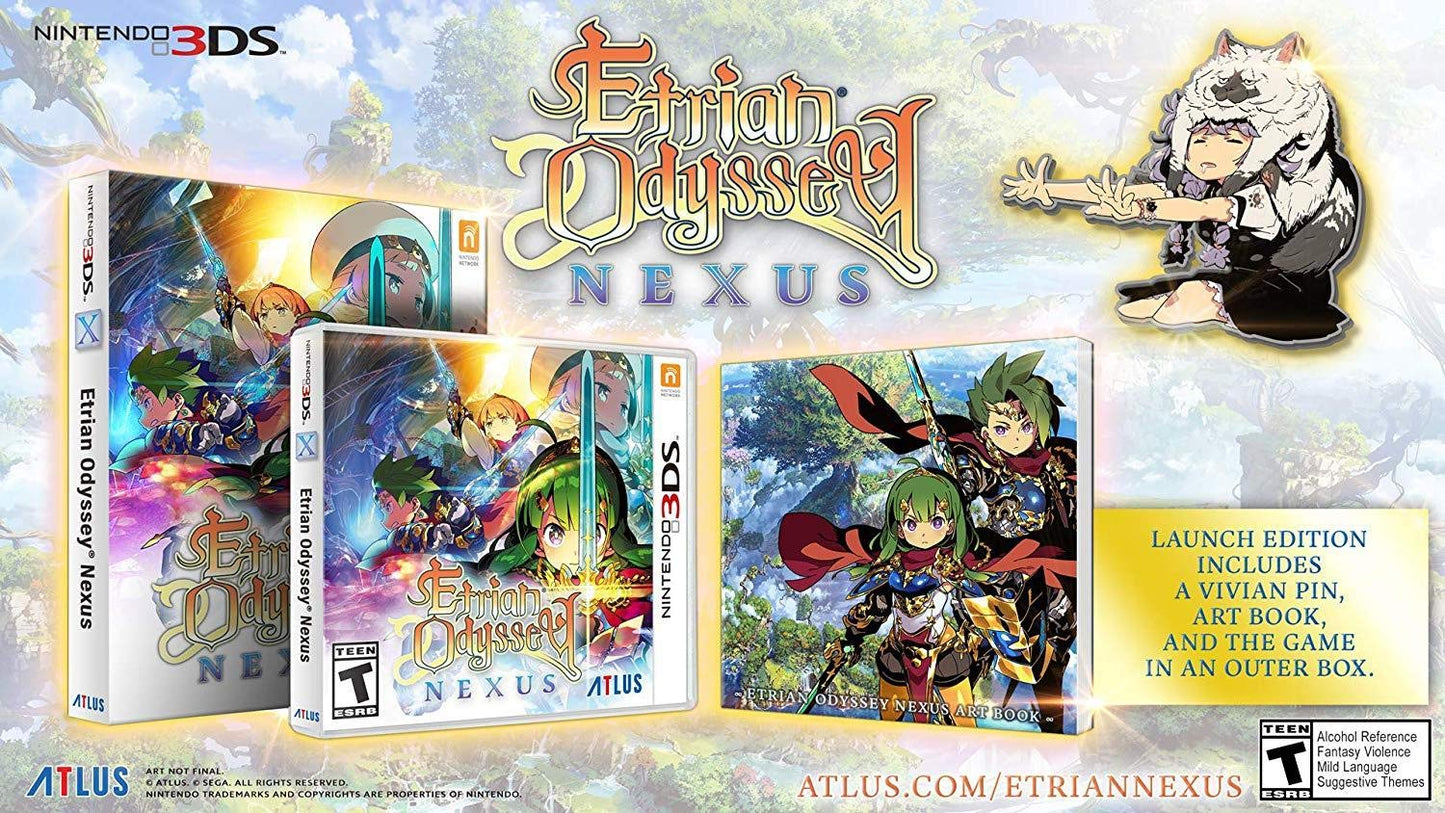 Etrian Odyssey Nexus Launch Edition 3DS