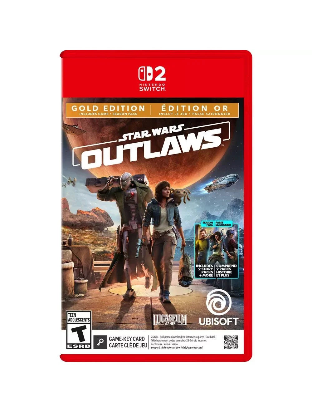 Star Wars Outlaws Gold Edition Switch 2