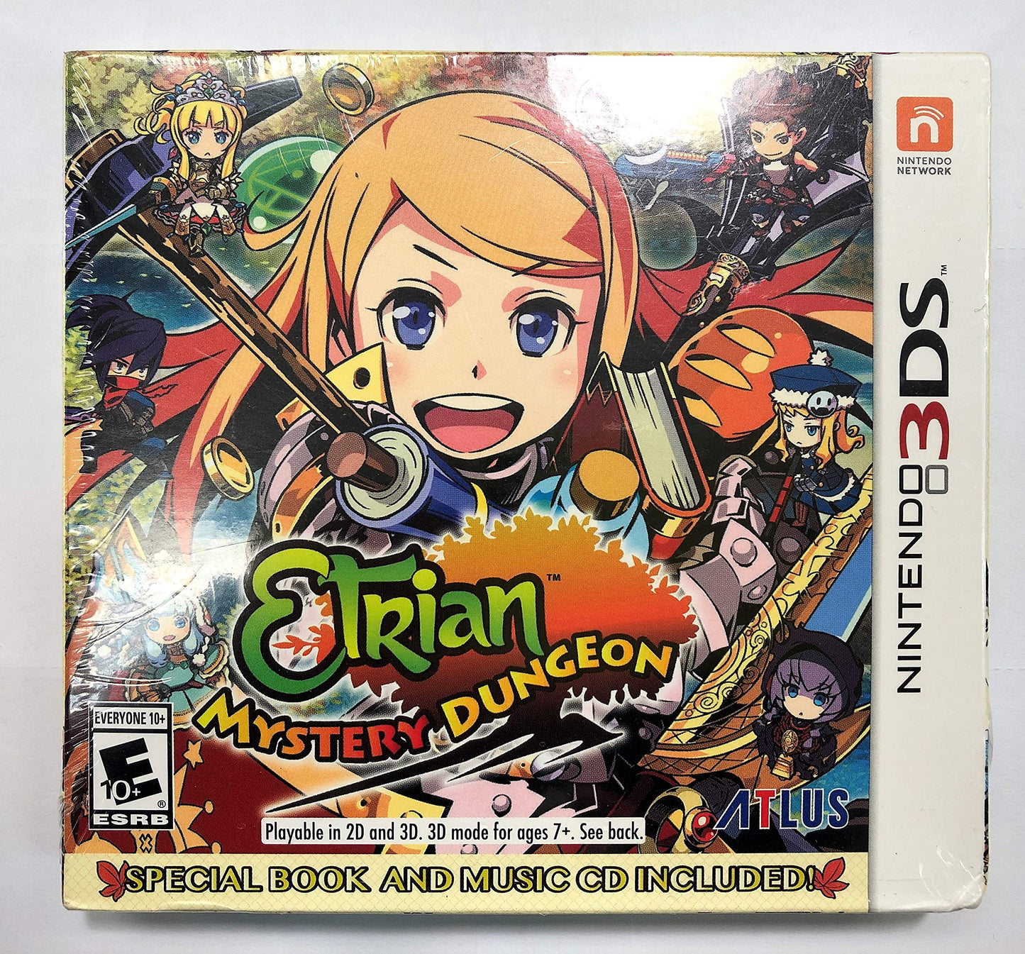 Etrian Mystery Dungeon Launch Edition 3DS