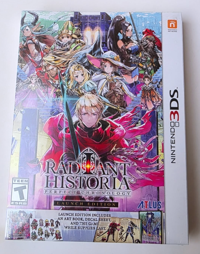 Radiant Historia Perfect Chronology Launch Edition 3DS
