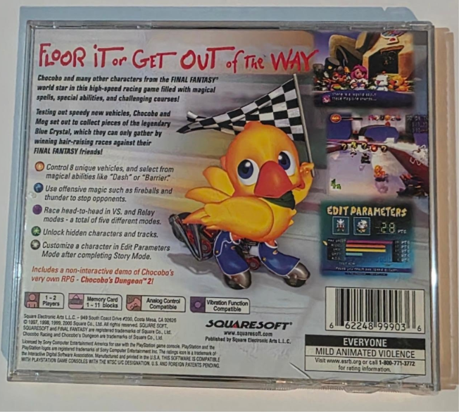 Chocobo Racing PS1
