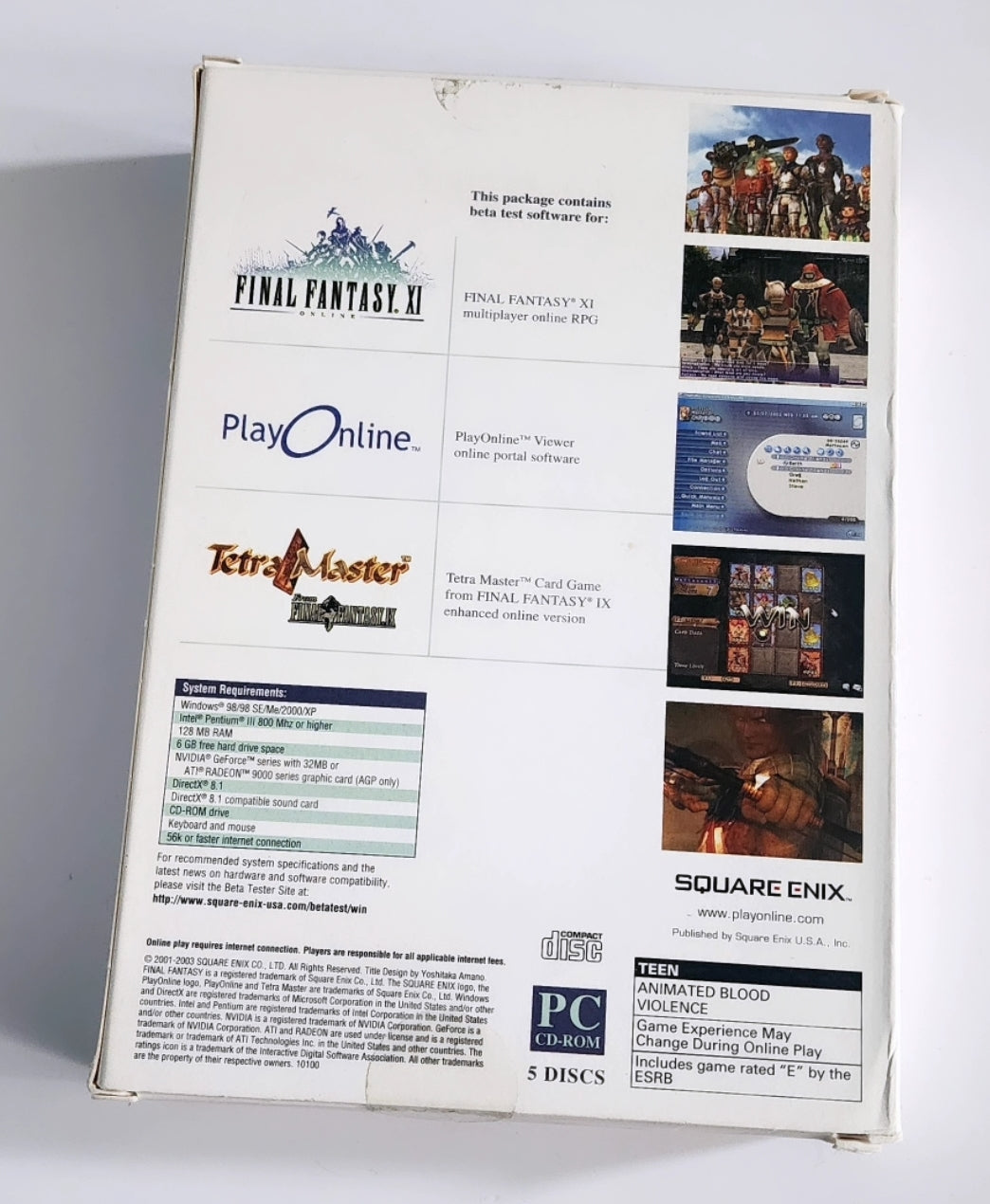 Final Fantasy XI Beta PC