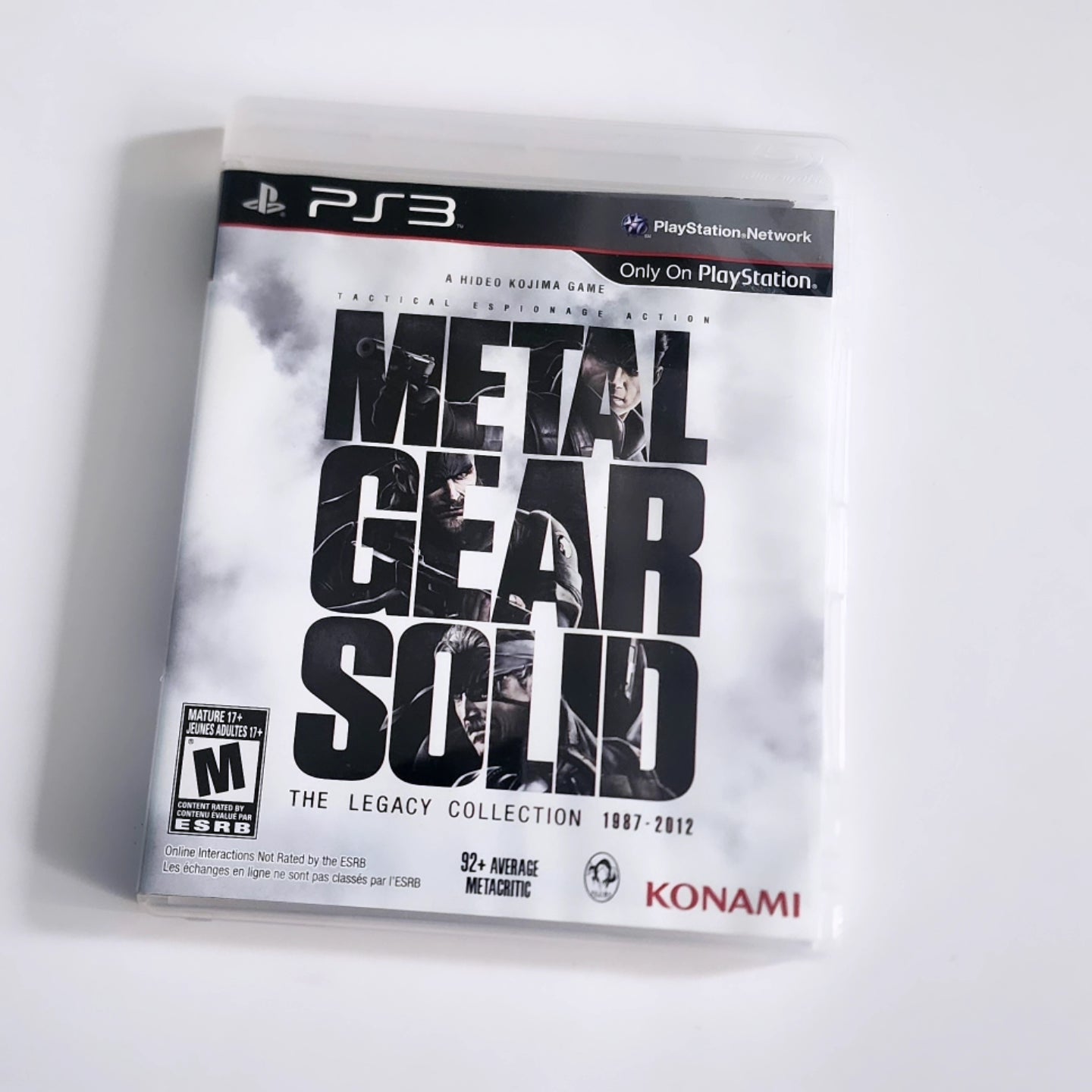 Metal Gear Solid The Legacy Collection PS3