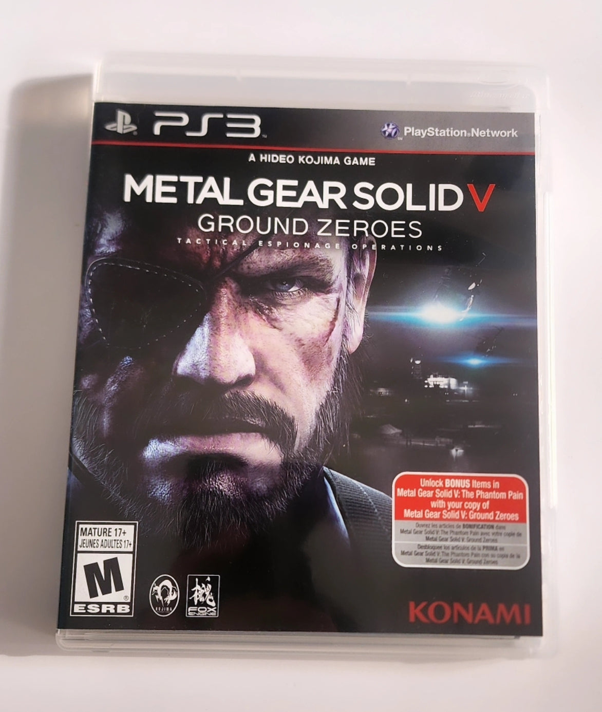 Metal Gear Solid V Ground Zeroes PS3