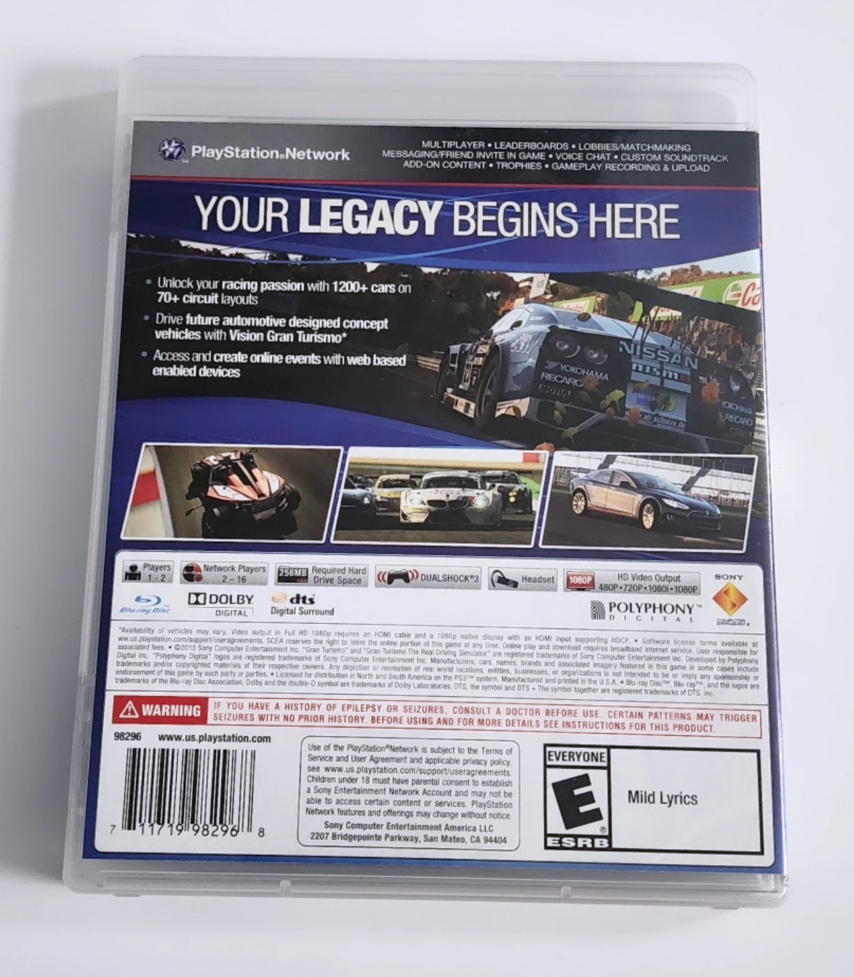 Gran Turismo 6 PS3