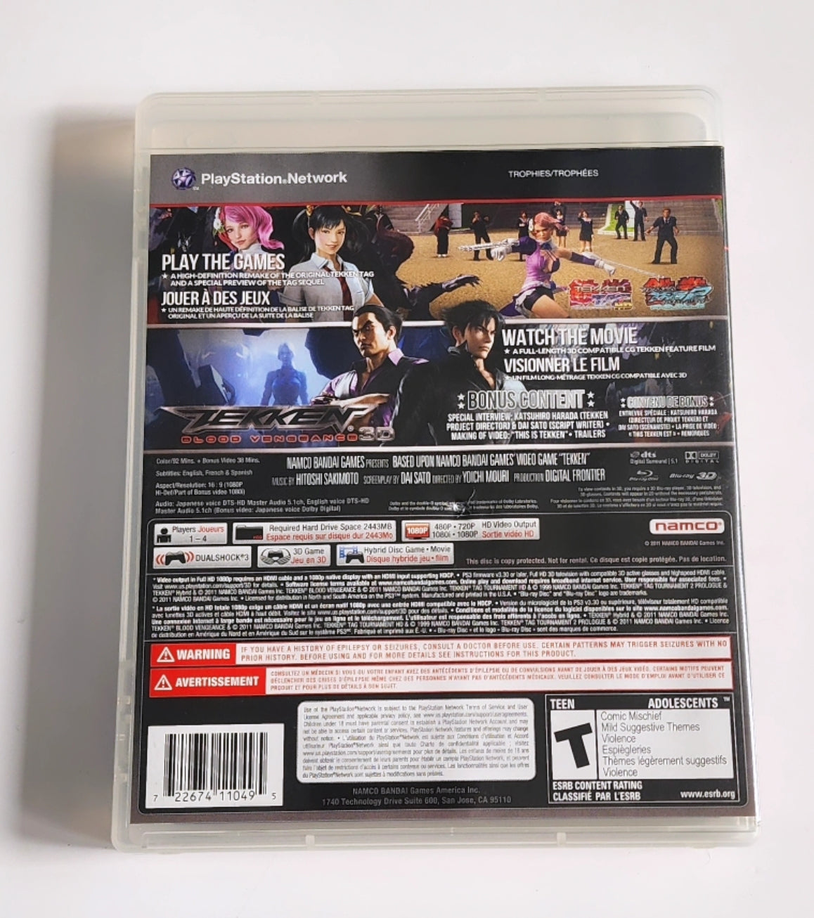 Tekken Hybrid PS3