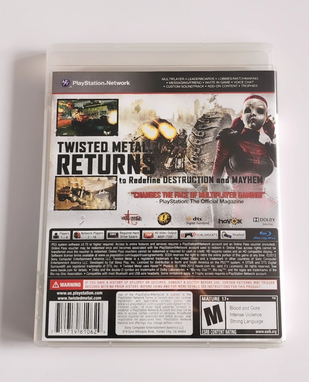 Twisted Metal PS3