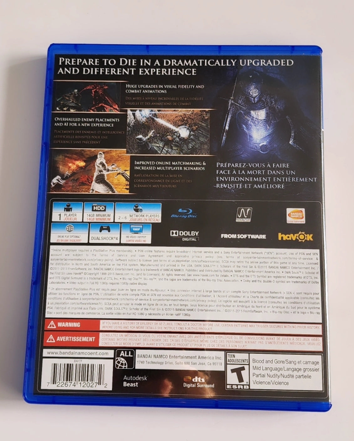 Dark Souls 2 Scholar of the First Sin PS4