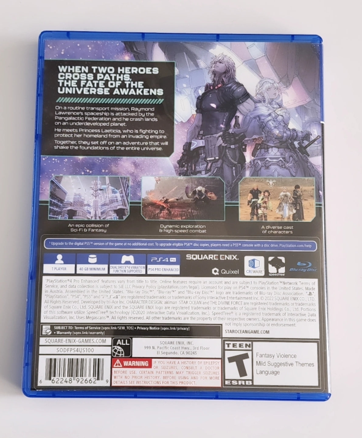 Star Ocean The Divine Force PS4