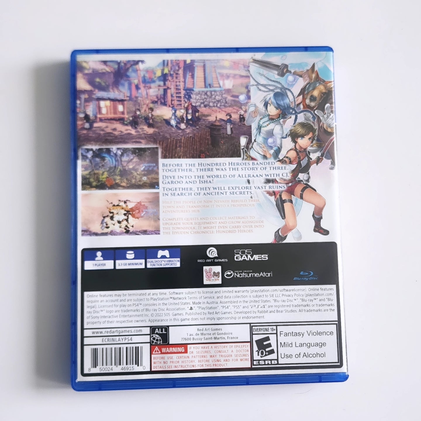 Eiyuden Chronicle Rising PS4