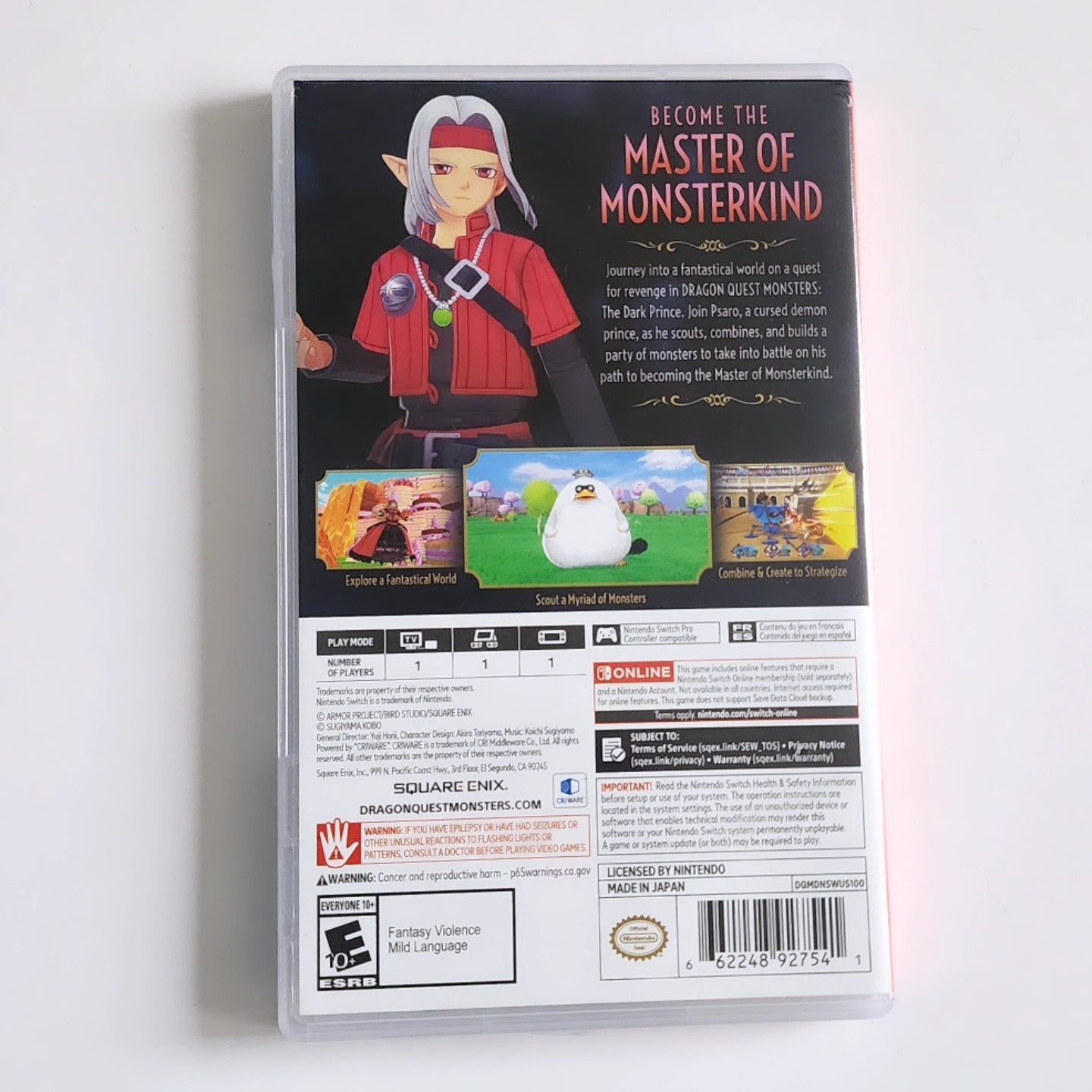 Dragon Quest Monsters the Dark Prince Switch