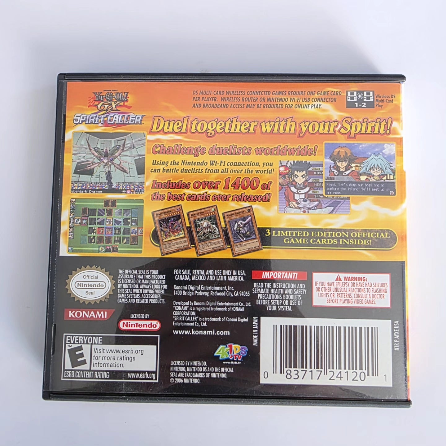 Yugioh GX Spirit Caller DS