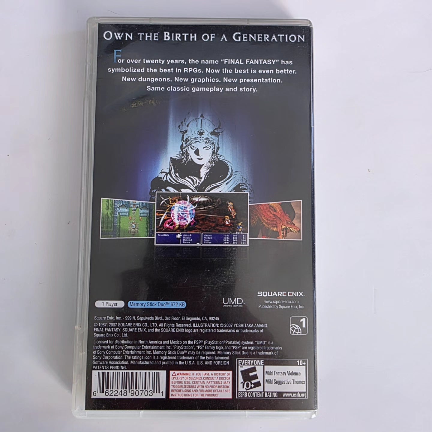 Final Fantasy 1 PSP