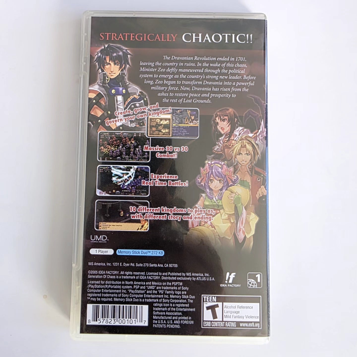 Generation of Chaos PSP