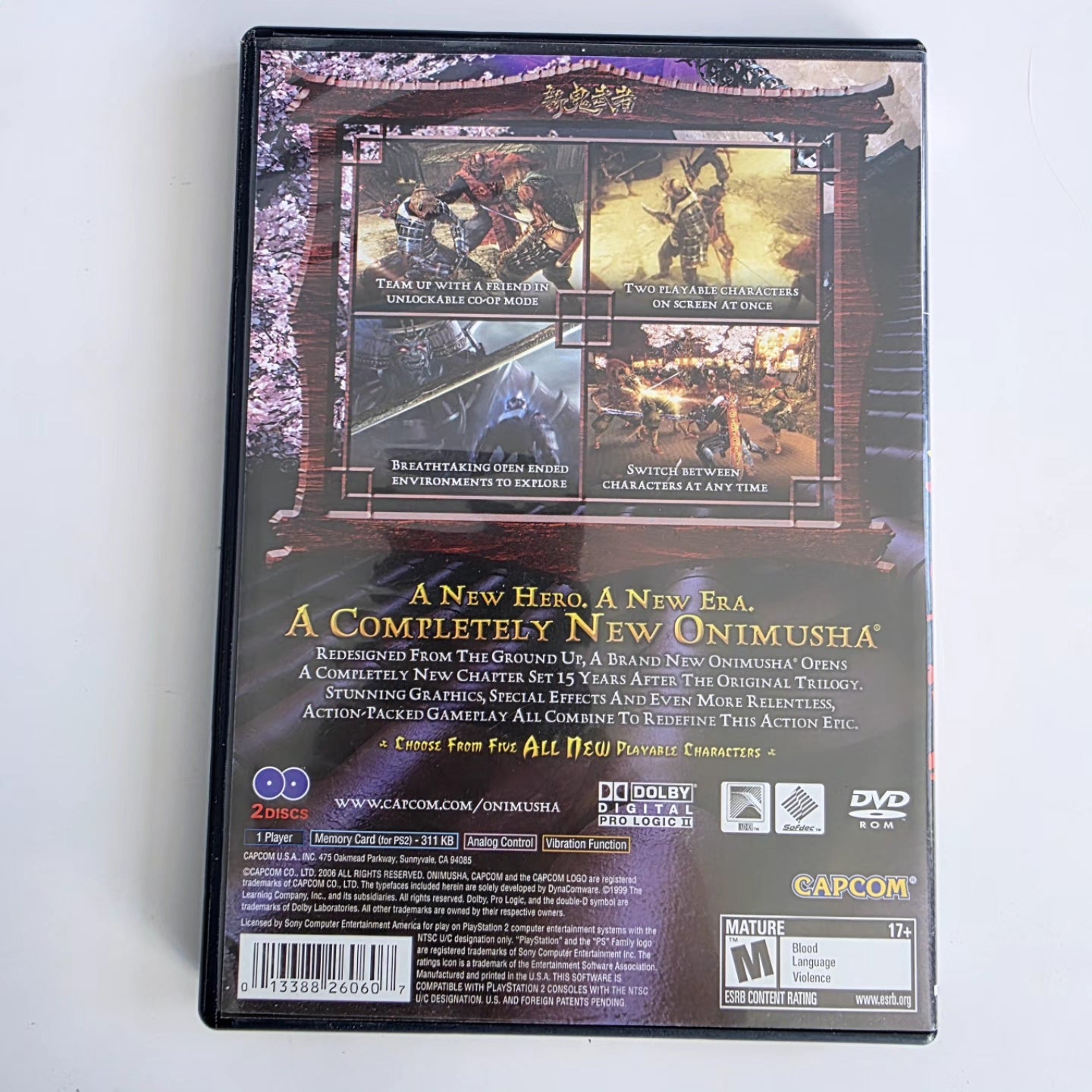 Onimusha Dawn of Dreams PS2