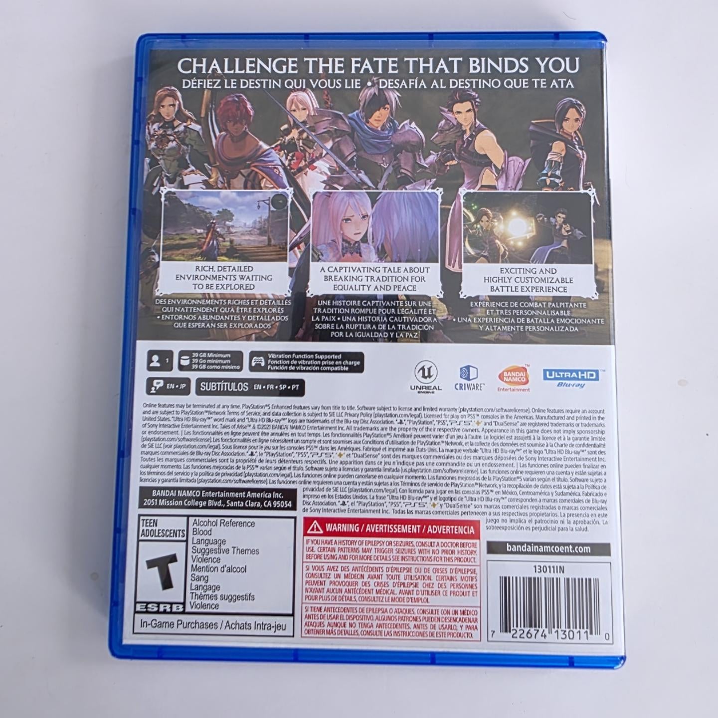 Tales of Arise PS5