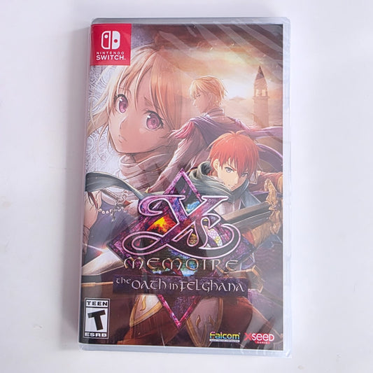 Ys Memoire the Oath in Felghana Refined Edition Switch