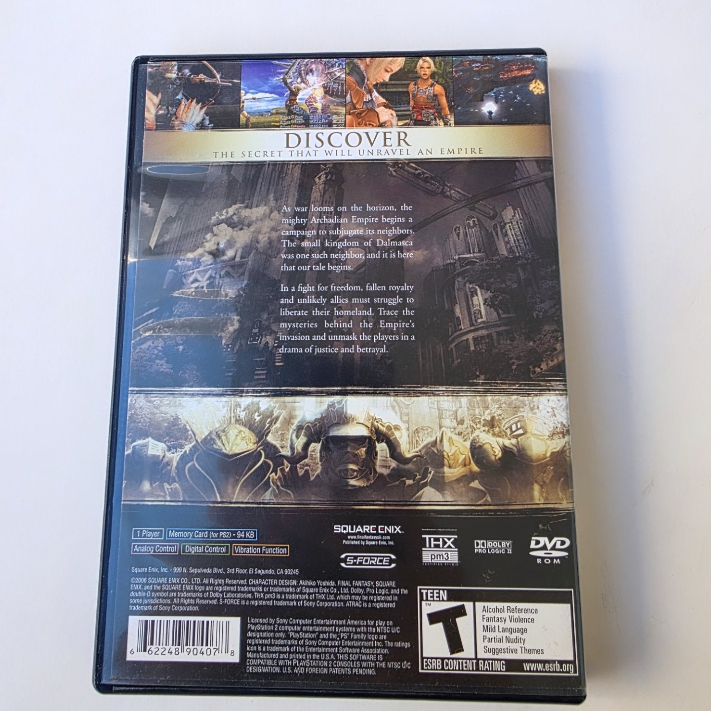 Final Fantasy 12 PS2