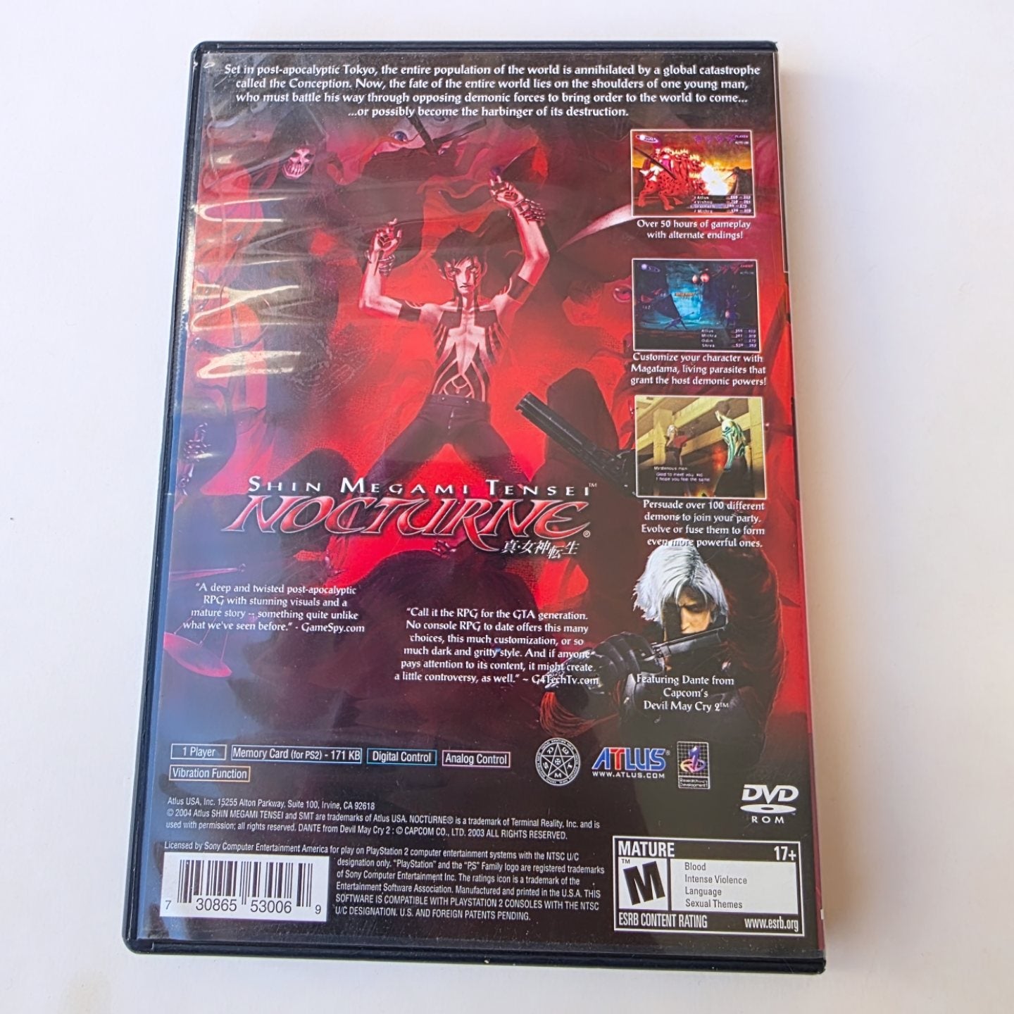 Shin Megami Tensei 3 Nocturne PS2