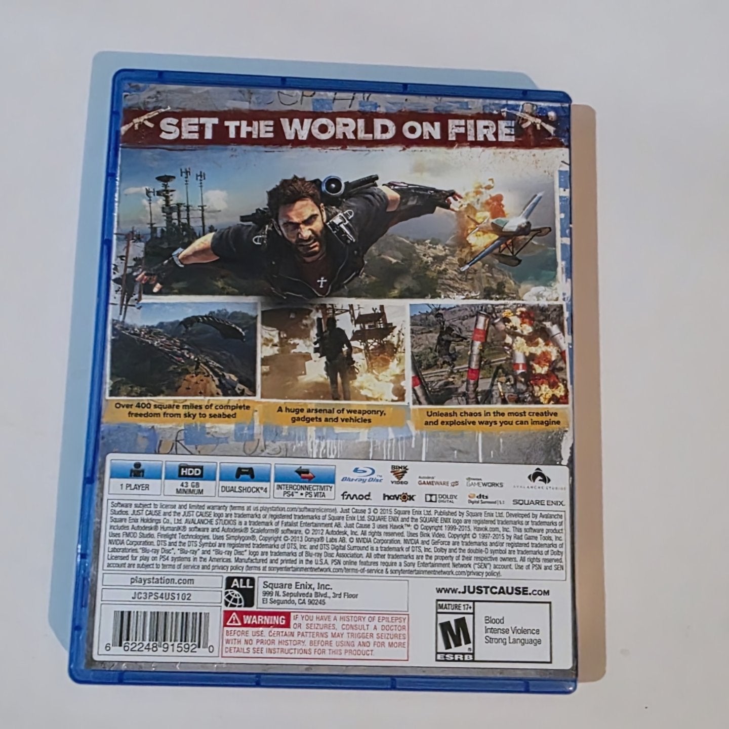 Just Cause 3 PS4