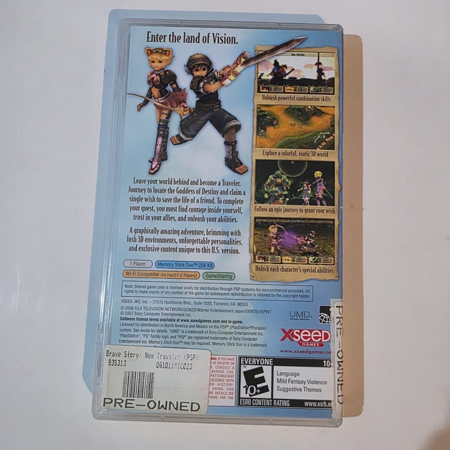 Brave Story PSP