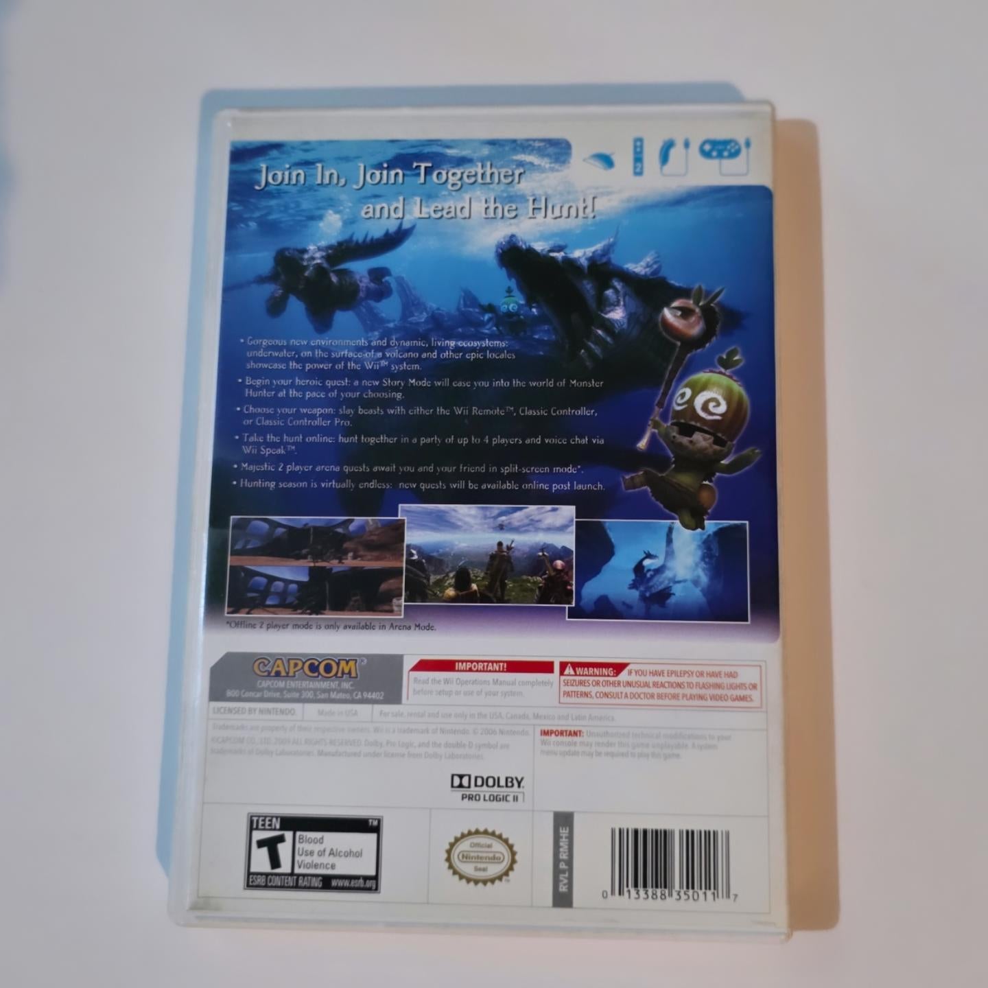 Monster Hunter Tri Wii
