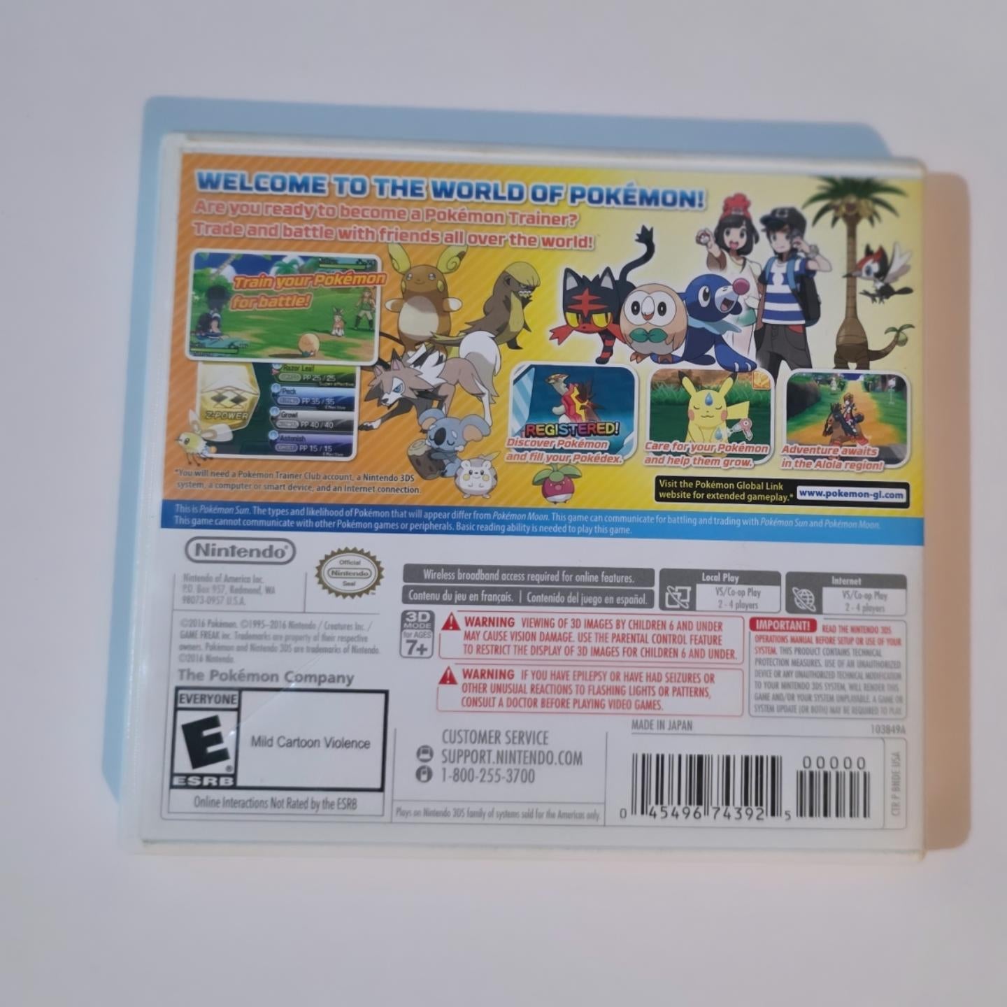 Pokemon Sun 3DS