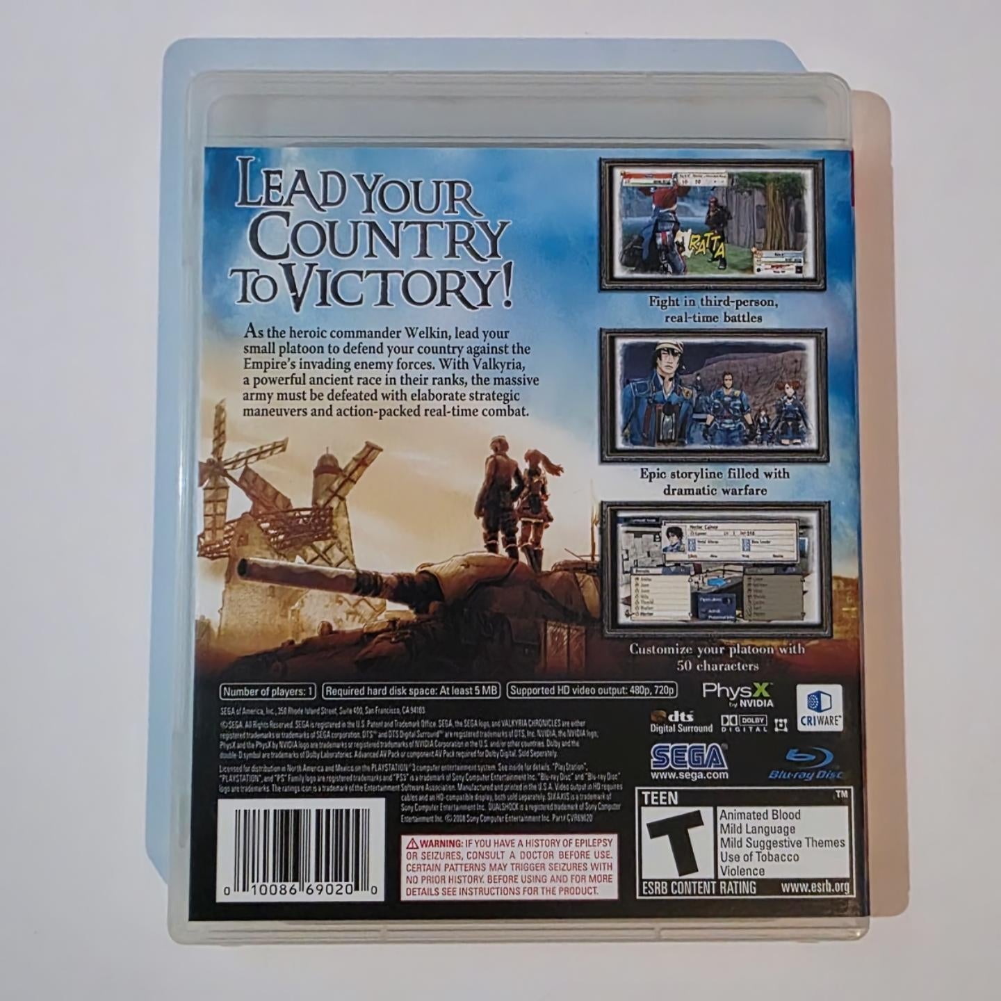 Valkyria Chronicles PS3