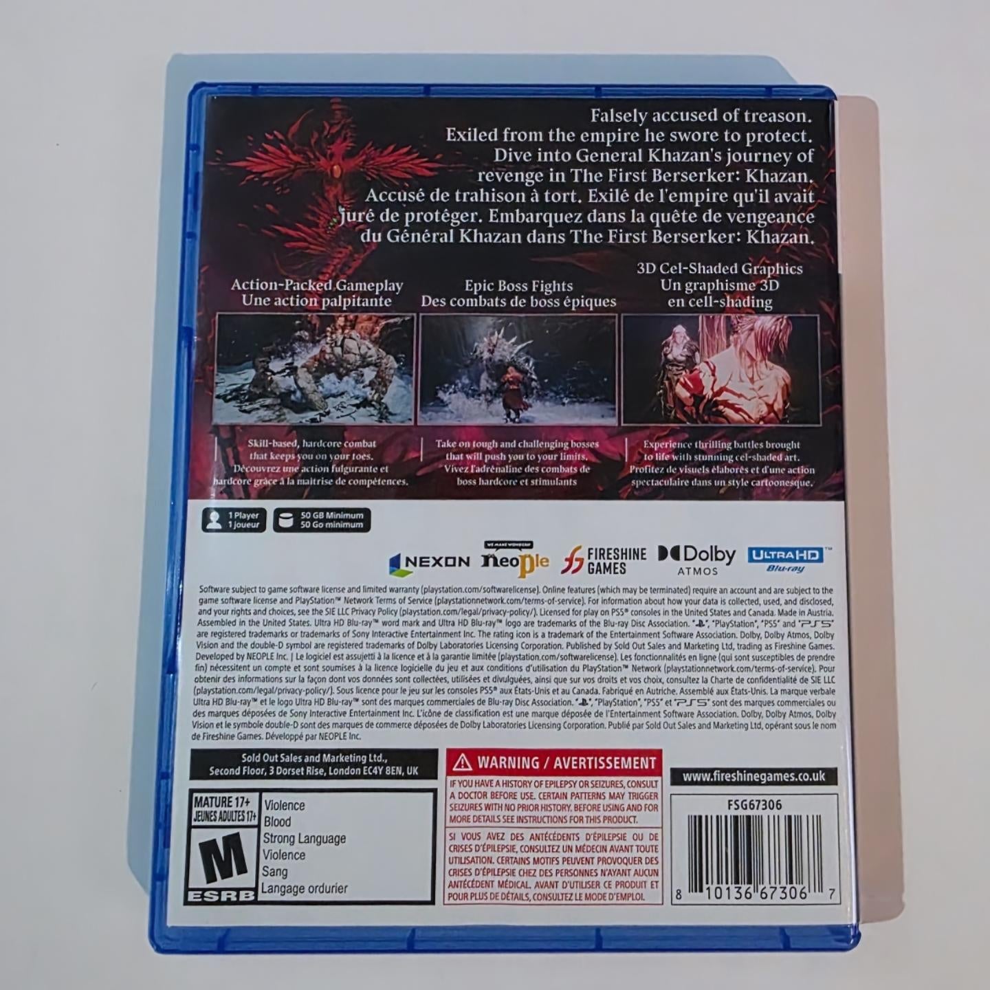 The First Berserker Khazan PS5
