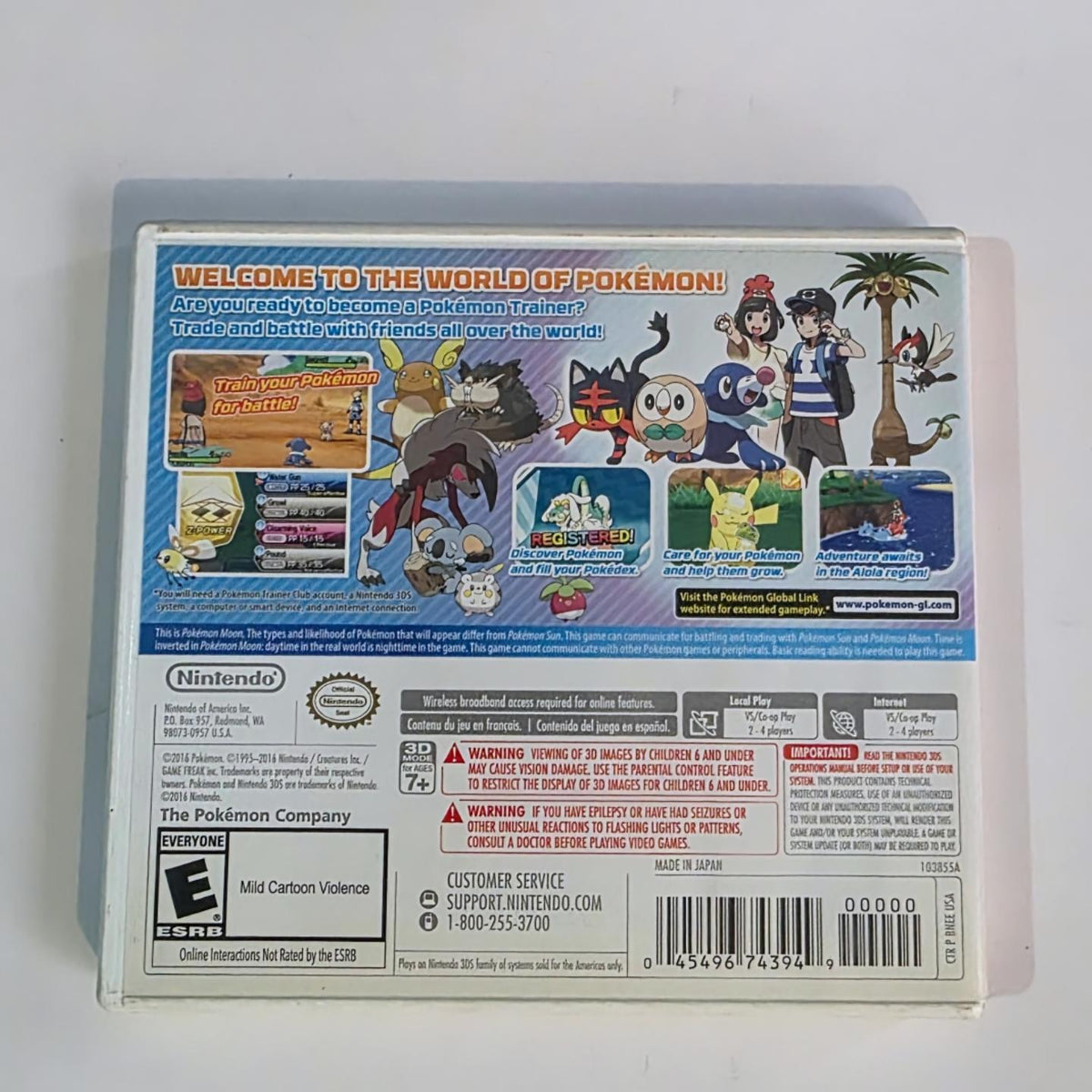 Pokemon Moon 3DS