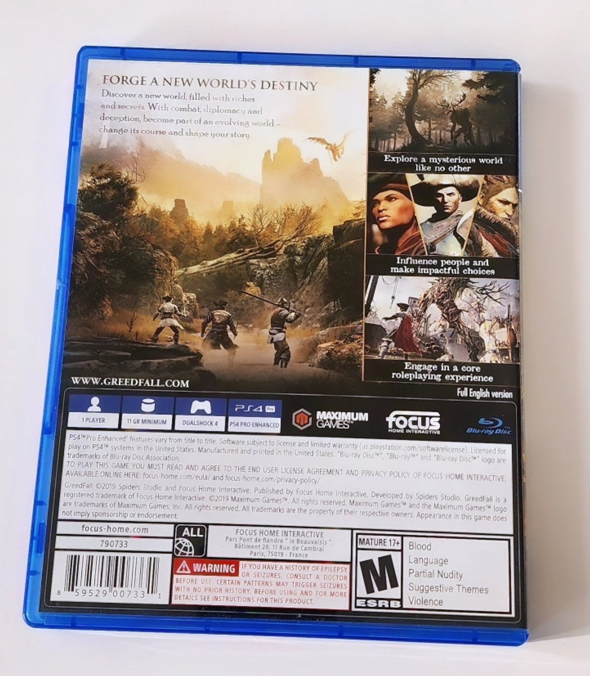 Greedfall PS4