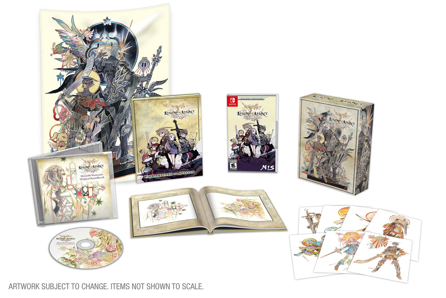 The Legend of Legacy HD Remastered Edición Limitada Switch