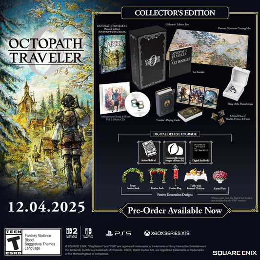 (PREVENTA) Octopath Traveler 0 Collector's Edition Switch