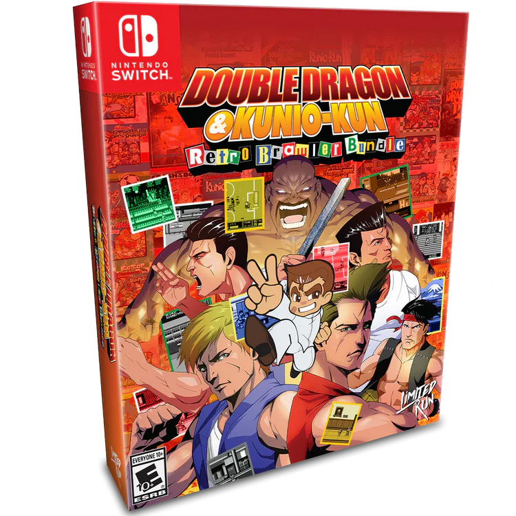 Double Dragon & Kunio-Kun Retro Brawler Bundle Classic Edition Switch (LRG)