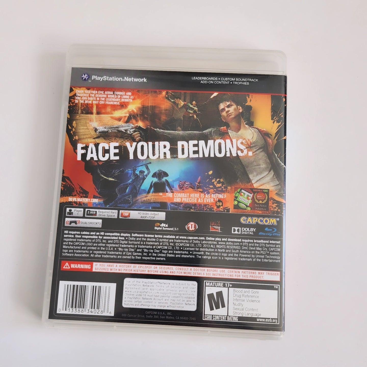 DMC Devil May Cry PS3