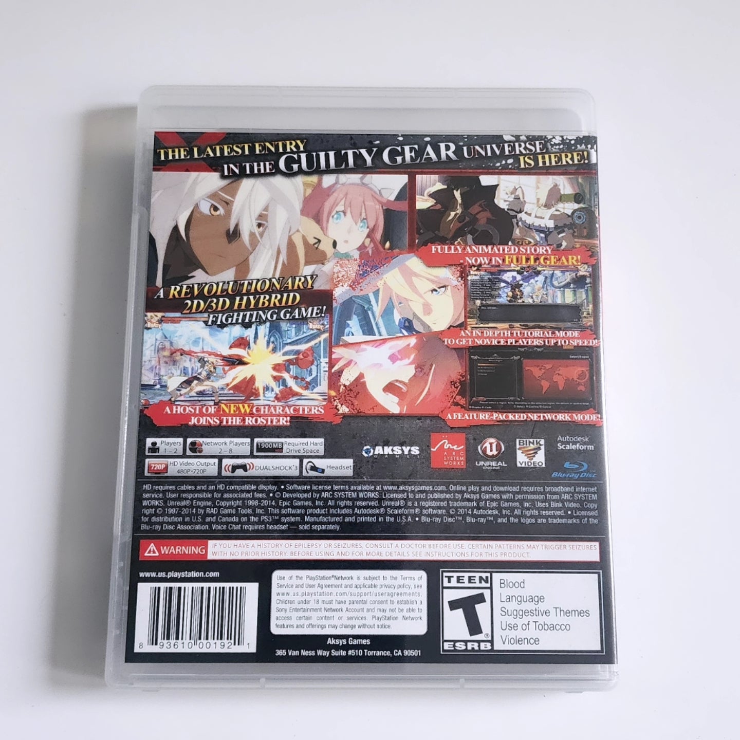 Guilty Gear Xrd Sign PS3