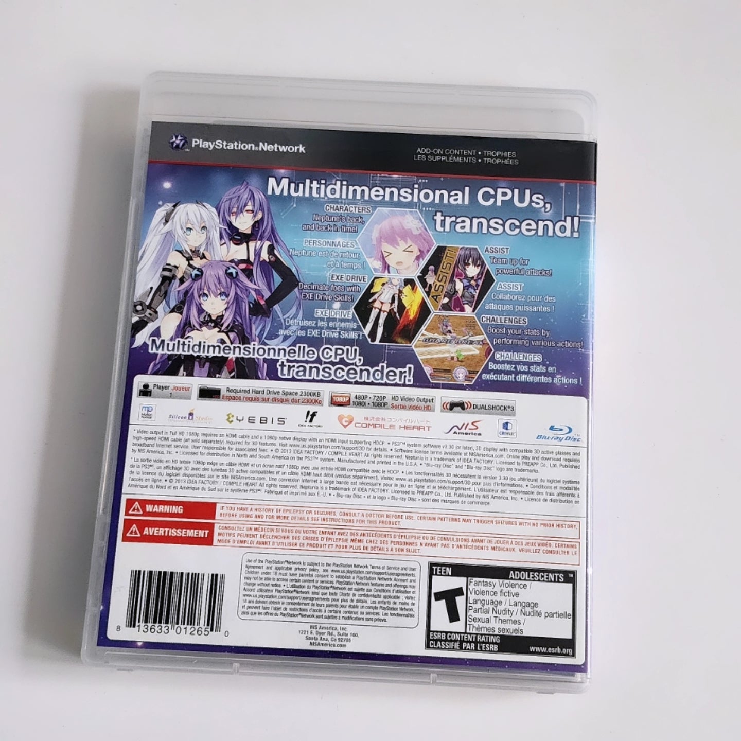 Hyperdimension Neptunia V Victory PS3