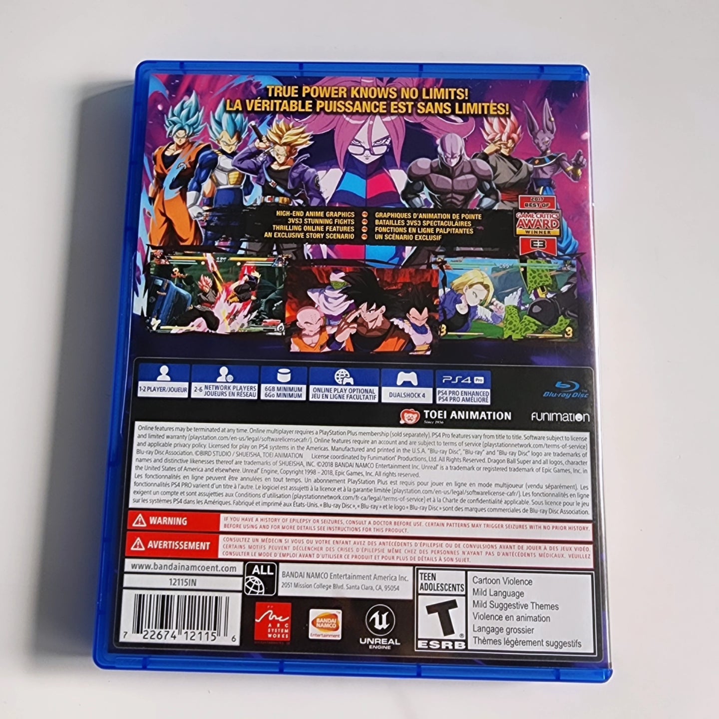 Dragon Ball FighterZ PS4