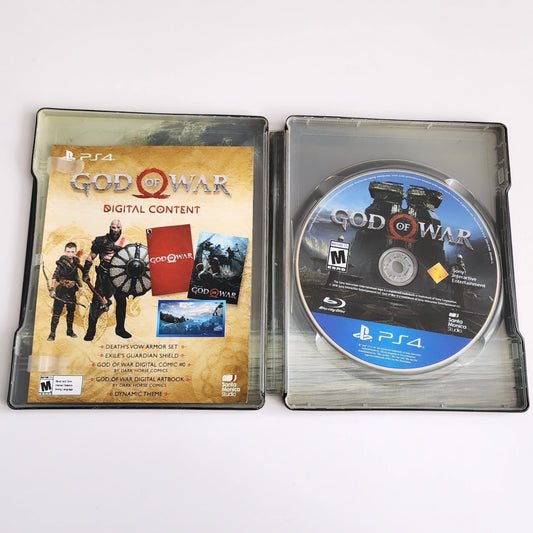God of War PS4 + Steelbook