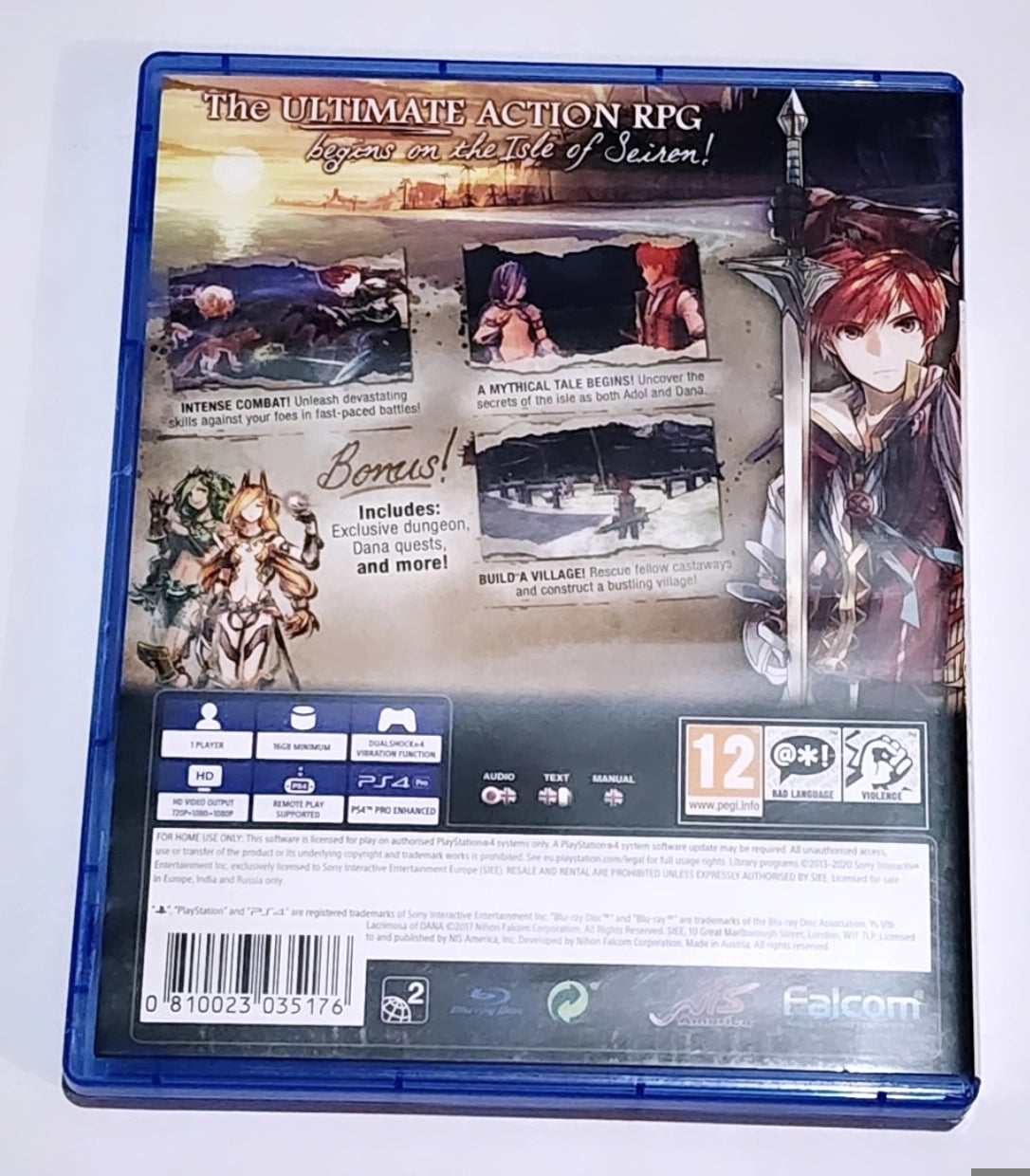 Ys 8: Lacrimosa of Dana PS4